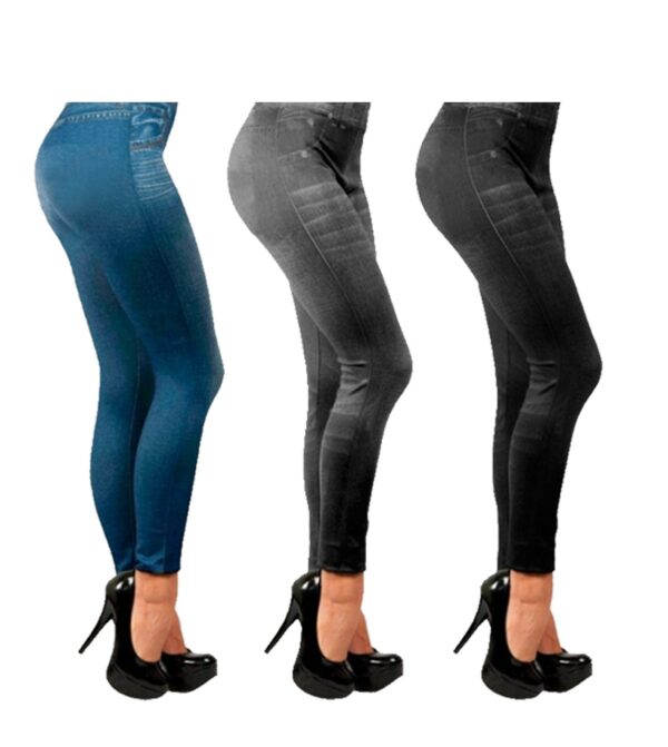 Slim N Lift Caresse Jeans Tights for Girls