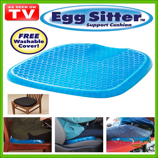 Eromart Egg Sitter Rubber Gel Seat Comfortable Cushion Gel Pad