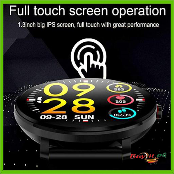 IP68 Waterproof Full Touch Screen Health Fitness Smartwatch Buy Pakistan