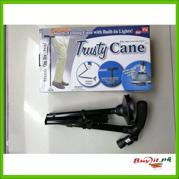 Trusty Cane Light up Safety Folding Walking Stick Buy Online in Pakistan